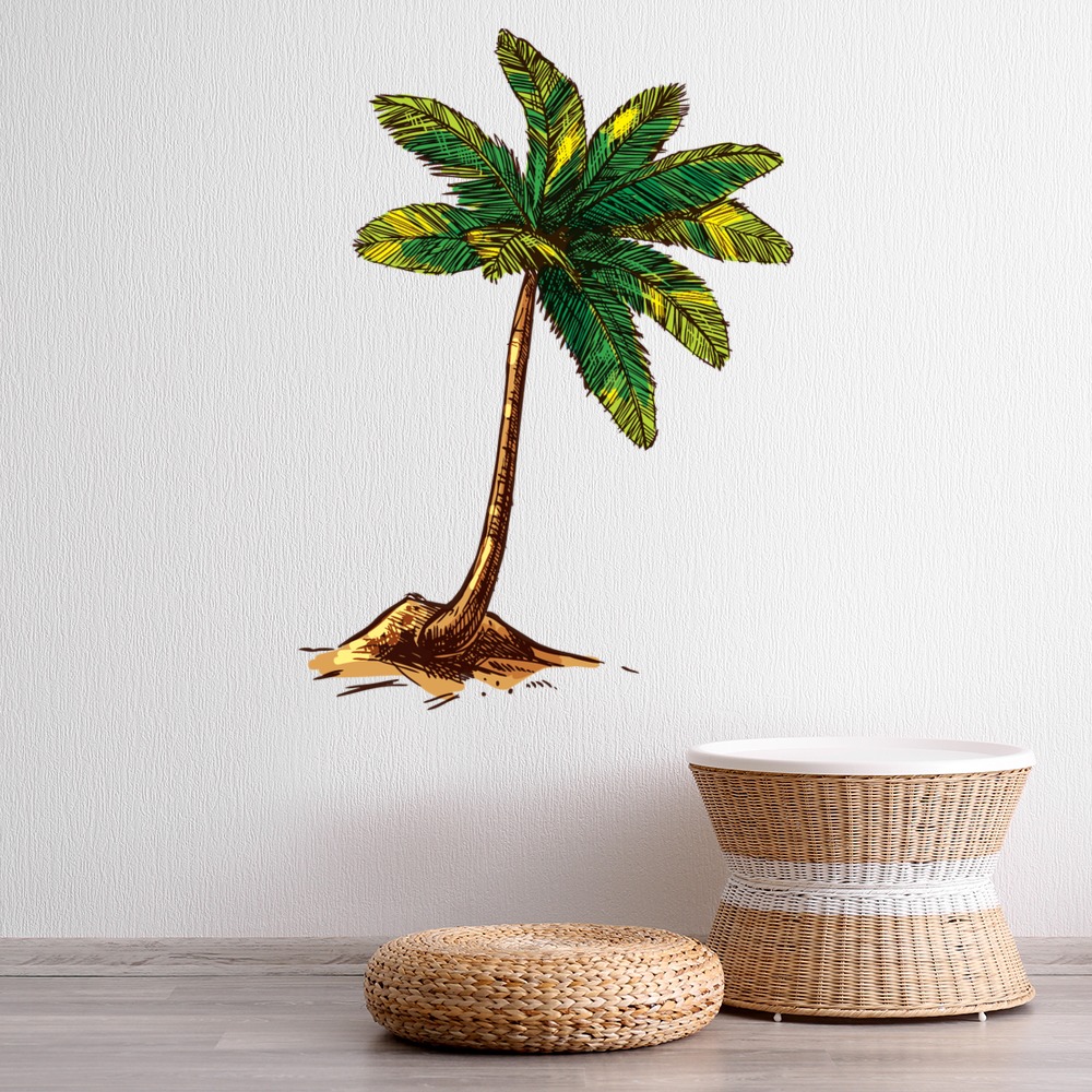 Palm Tree Wall Sticker | Icon Wall Stickers